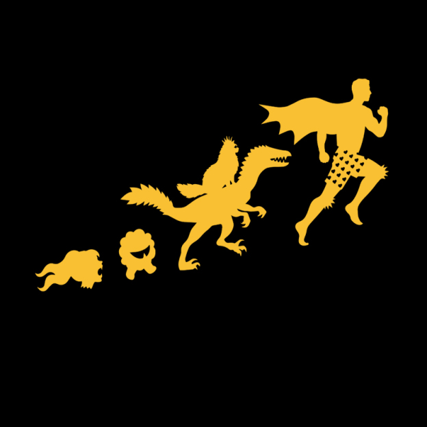 Dungeon Run Silhouette Geek T-Shirt