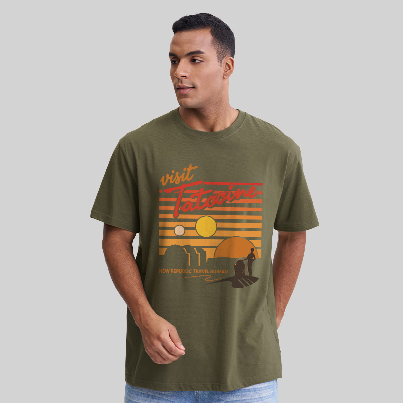 Visit Tatooine Travel Bureau Geek T-Shirt