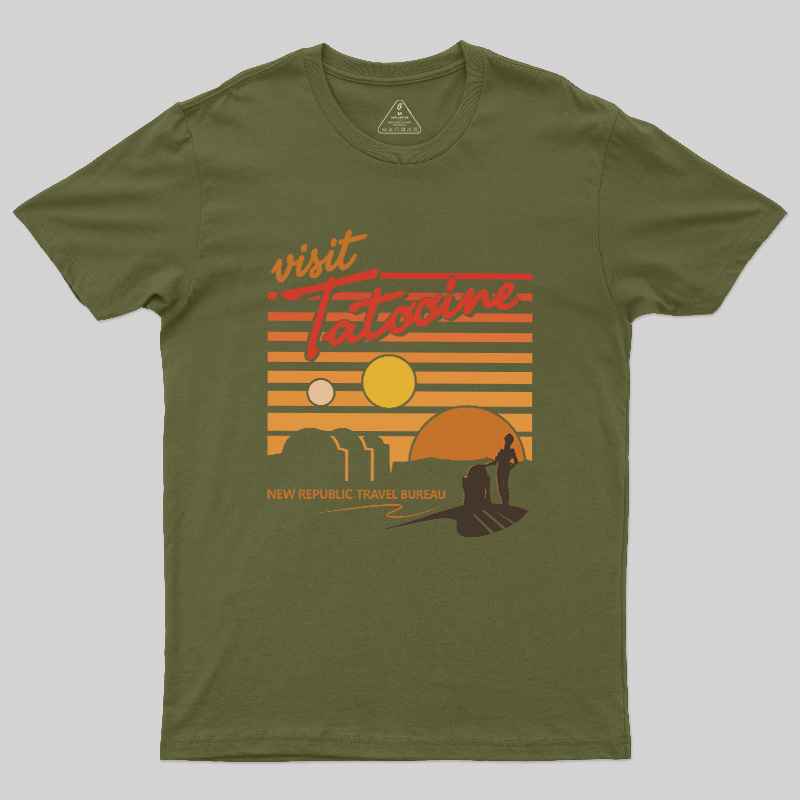 Visit Tatooine Travel Bureau Geek T-Shirt