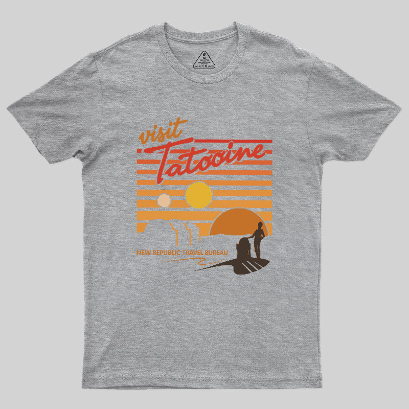Visit Tatooine Travel Bureau Geek T-Shirt