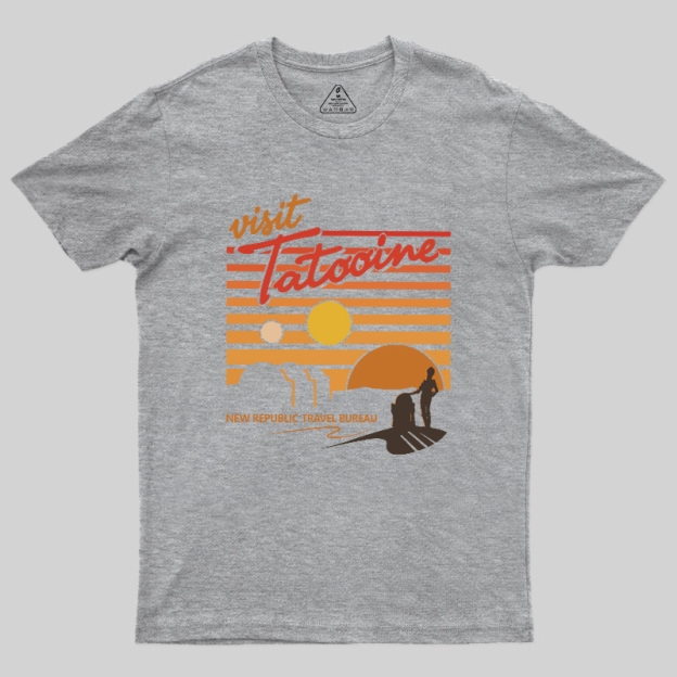 Visit Tatooine Travel Bureau Geek T-Shirt