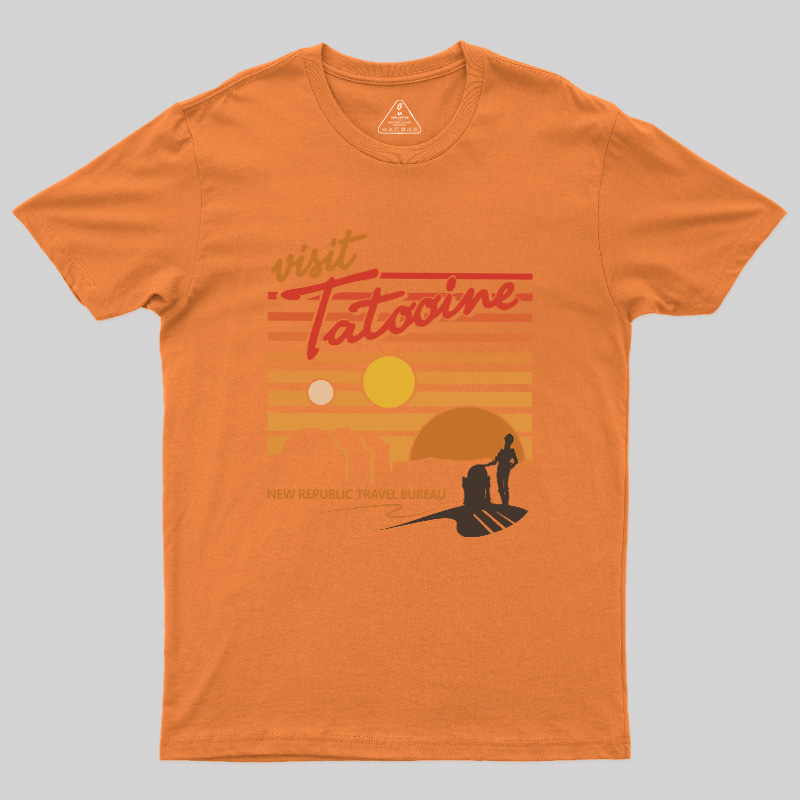Visit Tatooine Travel Bureau Geek T-Shirt