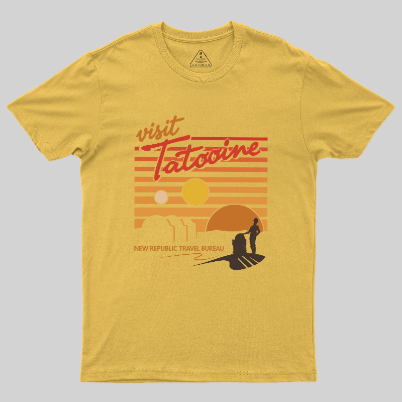 Visit Tatooine Travel Bureau Geek T-Shirt