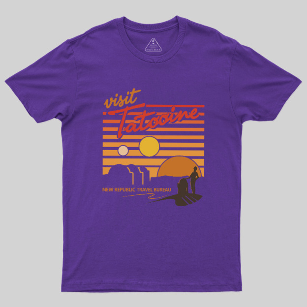 Visit Tatooine Travel Bureau Geek T-Shirt