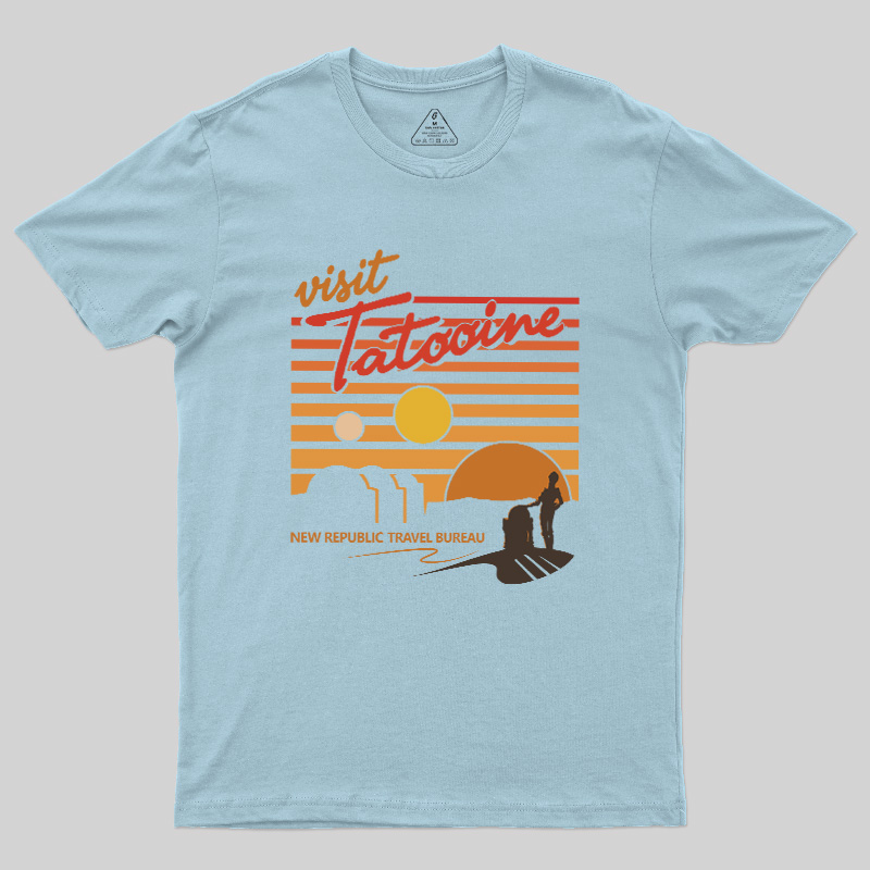 Visit Tatooine Travel Bureau Geek T-Shirt