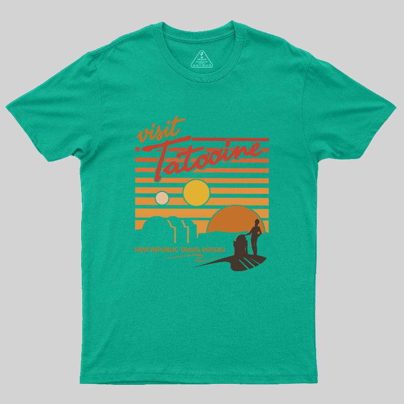 Visit Tatooine Travel Bureau Geek T-Shirt