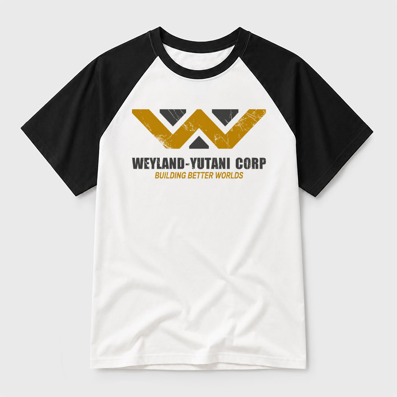 Weyland yutani Corp Geek Retro Raglan T-Shirt
