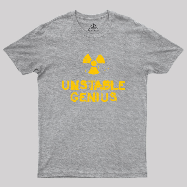 Vintage Distressed Unstable Genius Geek T-Shirt