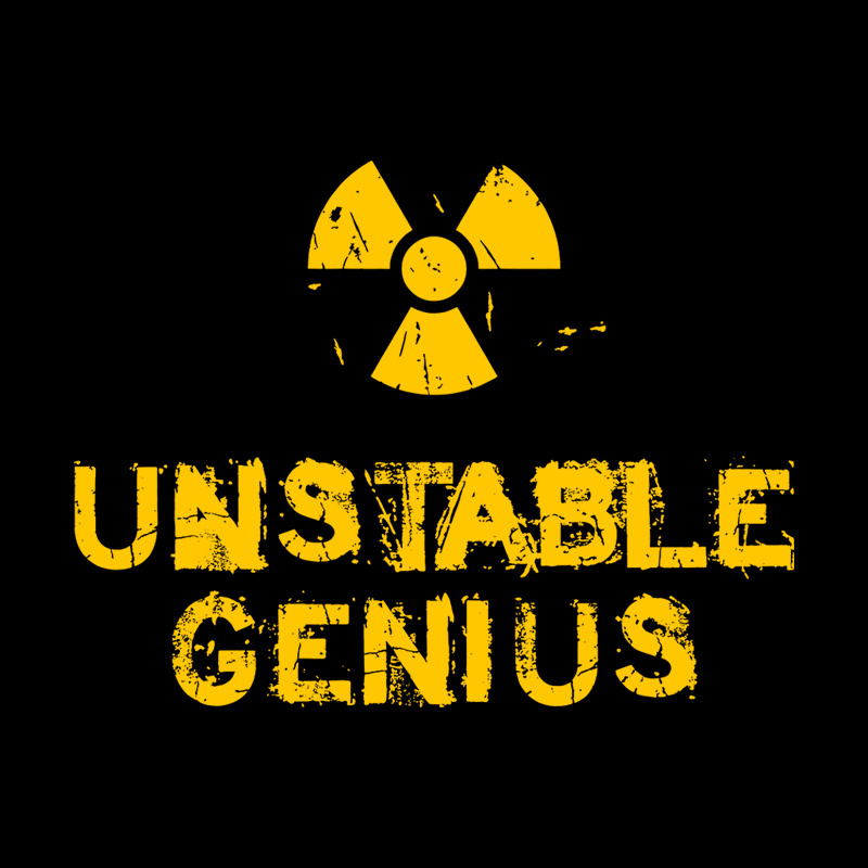 Vintage Distressed Unstable Genius Geek T-Shirt