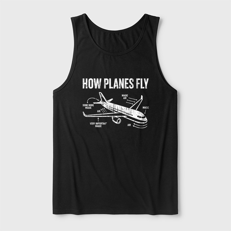 How Planes Fly Ultra Soft Heather Tank