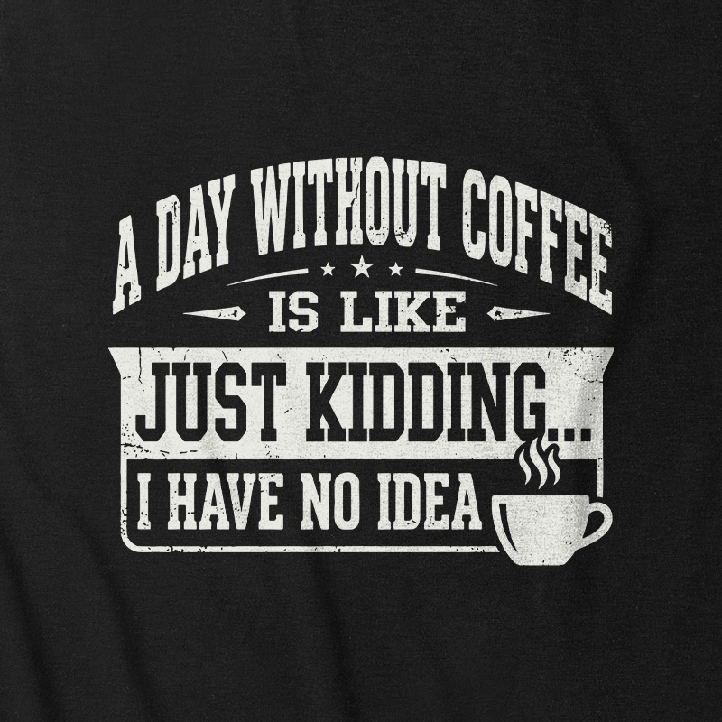 A Day Without Coffee Ultra Soft Heather Tank