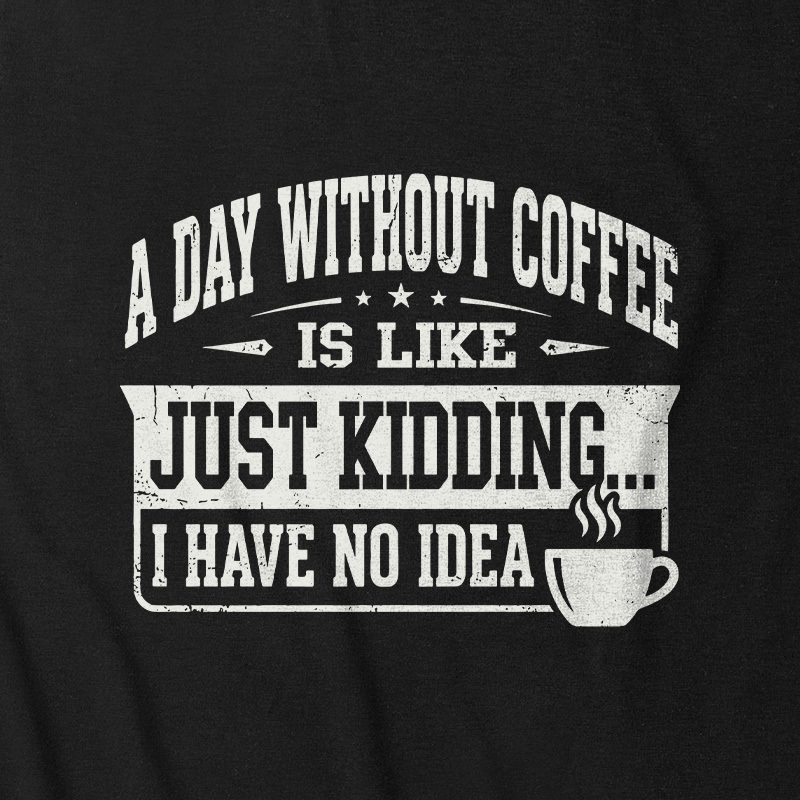 A Day Without Coffee Ultra Soft Heather Tank