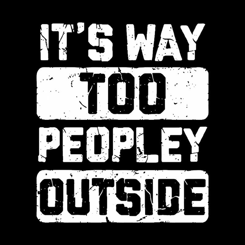 To Peopley Outside Geek T-Shirt