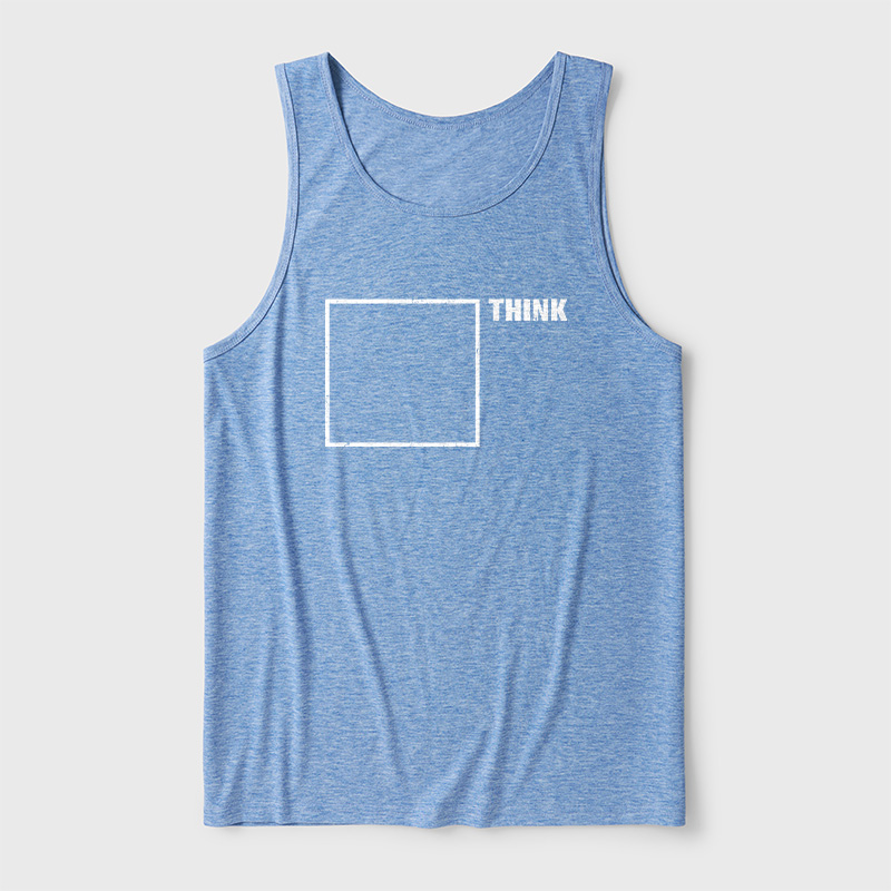Think Outside the Box Ultra Soft Heather Tank