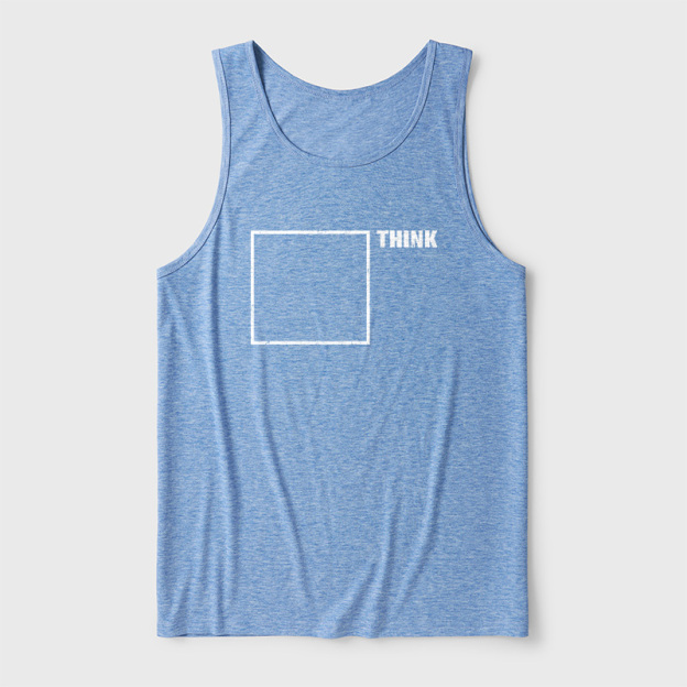 Think Outside the Box Ultra Soft Heather Tank