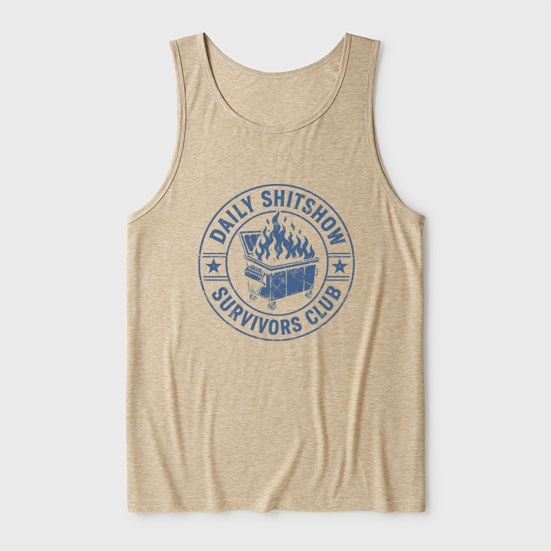 Daily Shitshow Ultra Soft Heather Tank