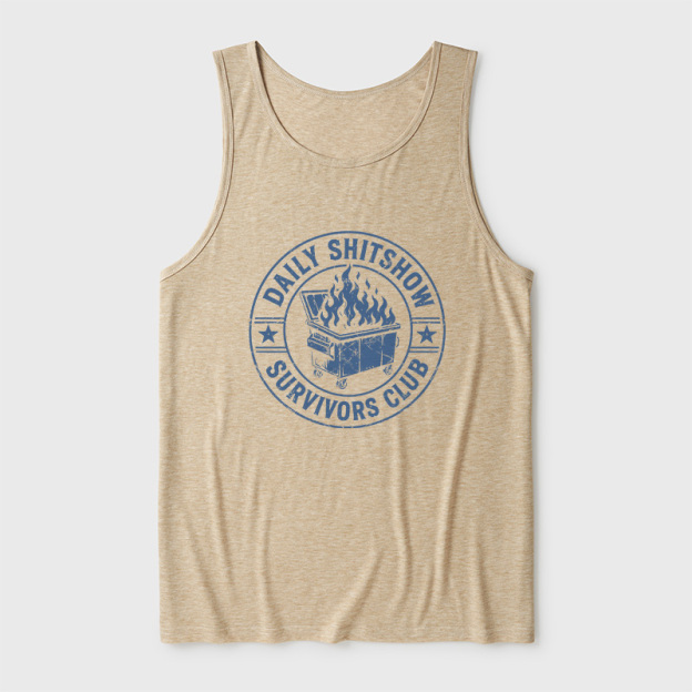 Daily Shitshow Ultra Soft Heather Tank