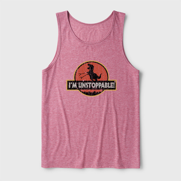 I'm Unstoppanle Ultra Soft Heather Tank