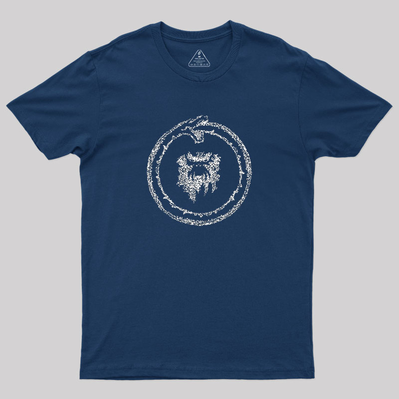 12 Monkeys Ouroboros White Geek T-Shirt