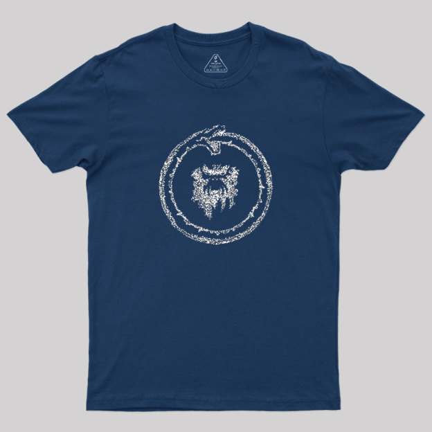 12 Monkeys Ouroboros White Geek T-Shirt