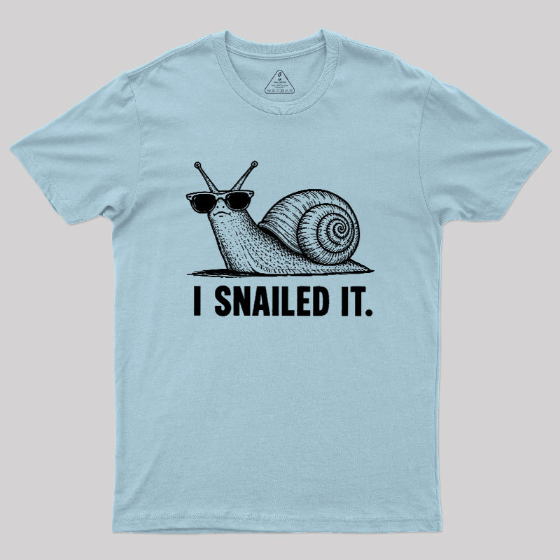 I Snailed Geek T-Shirt