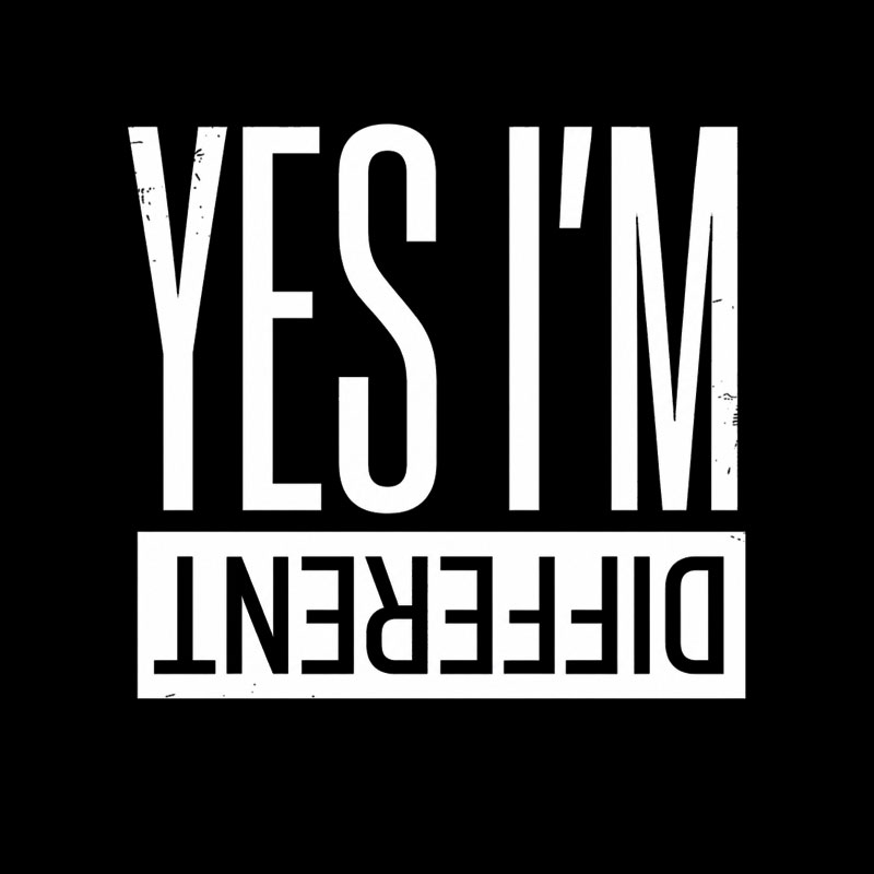 Yes I'm Different Geek T-Shirt