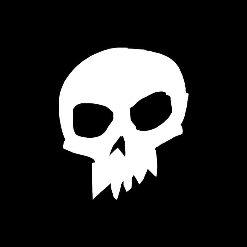 White Skull Graphic1 Geek T-Shirt