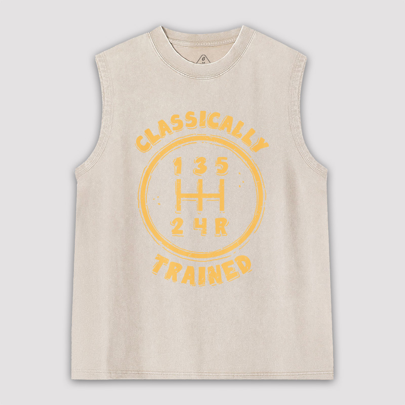 Classically Trained Unisex Washed Tank