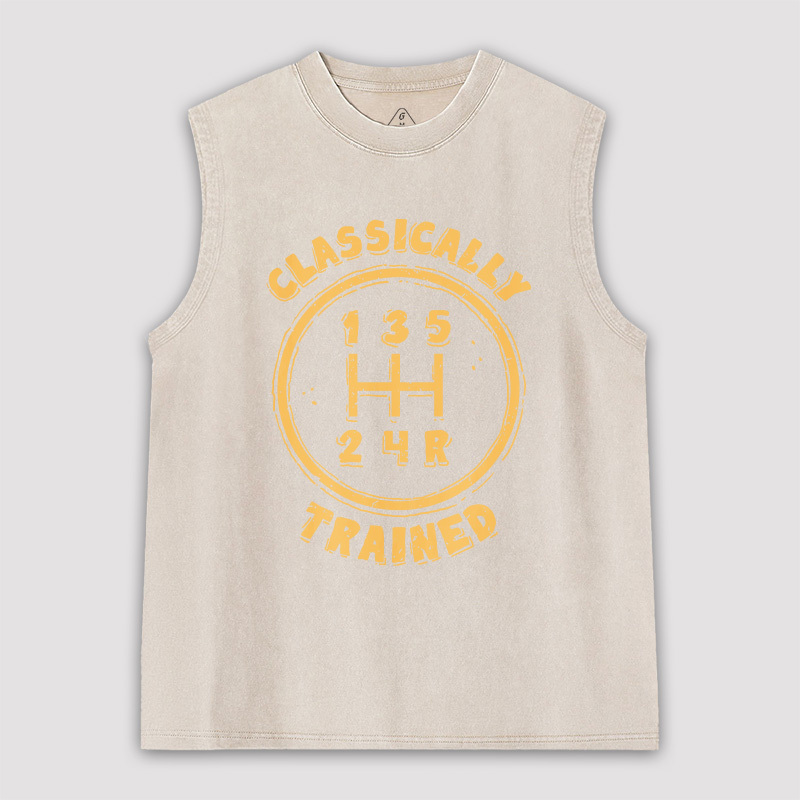 Classically Trained Unisex Washed Tank