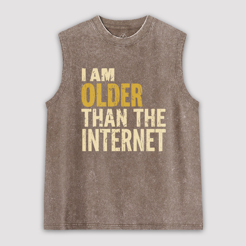 I'm Older Ultra Unisex Washed Tank
