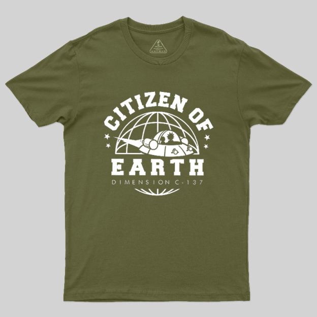 Citizen Of Earth Geek T-Shirt