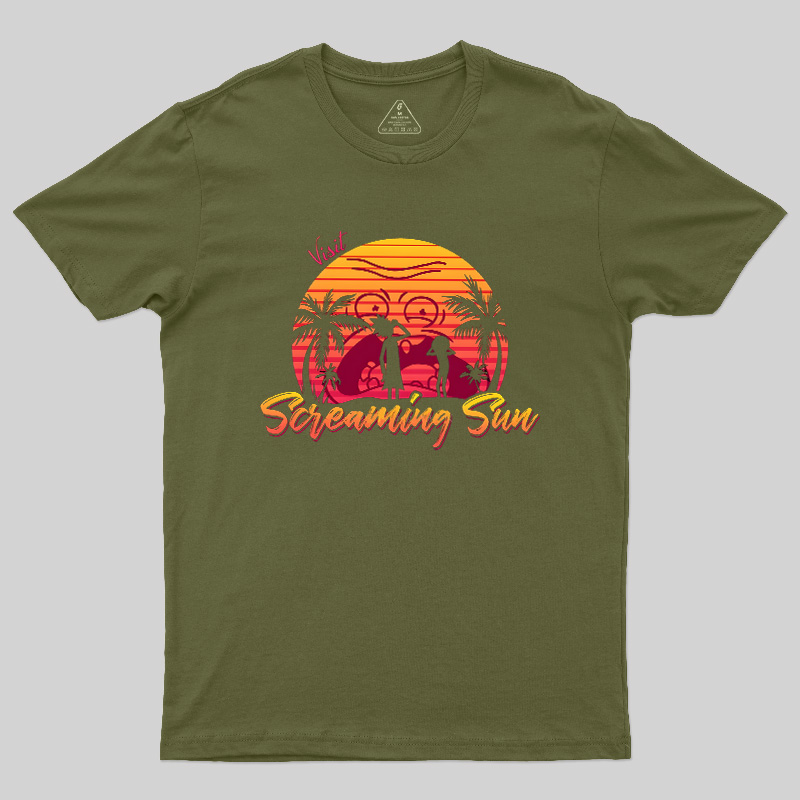 Screaming Sun Geek T-Shirt