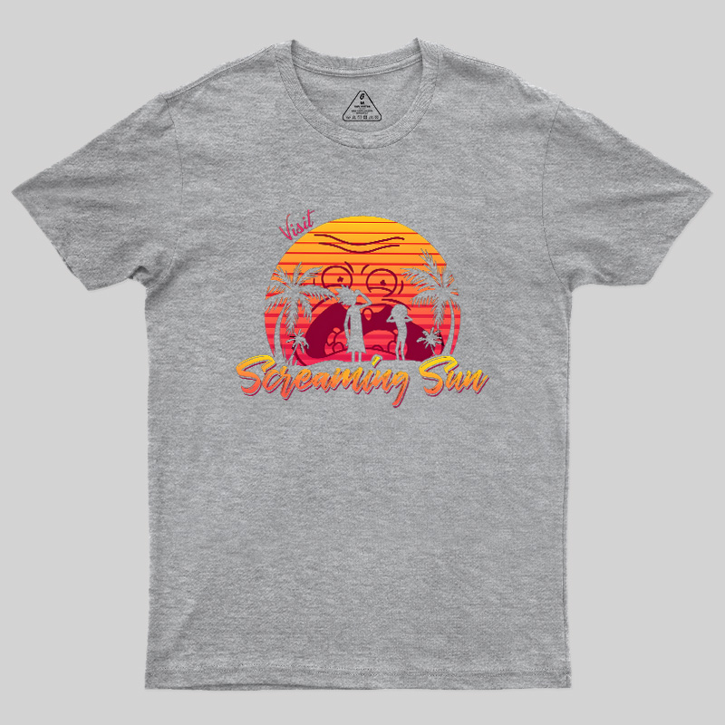 Screaming Sun Geek T-Shirt