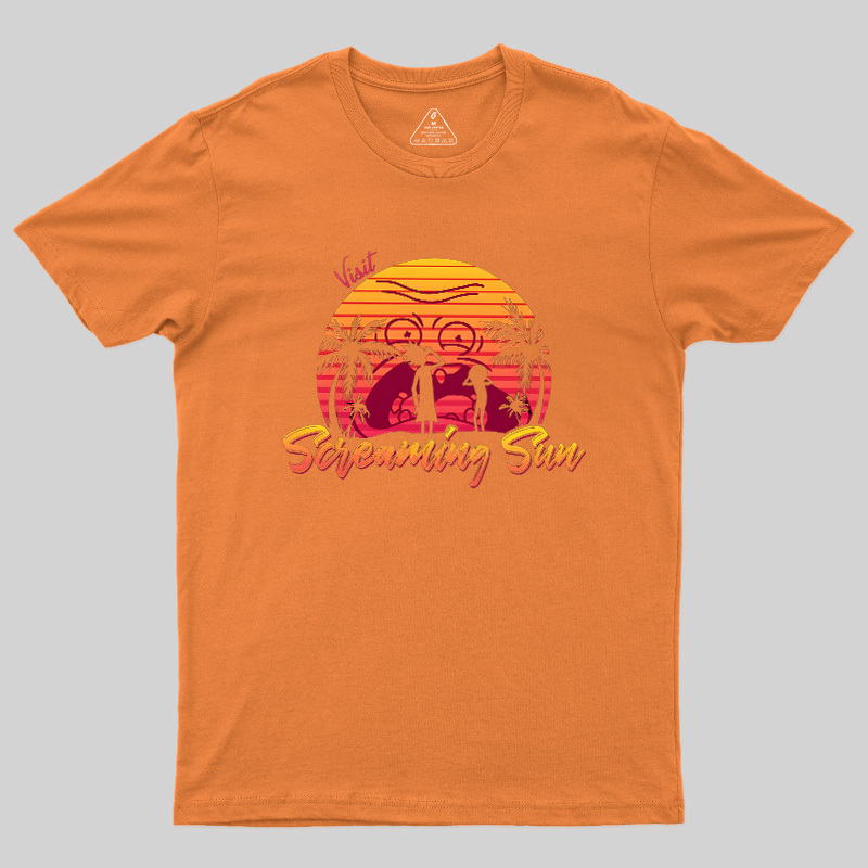 Screaming Sun Geek T-Shirt