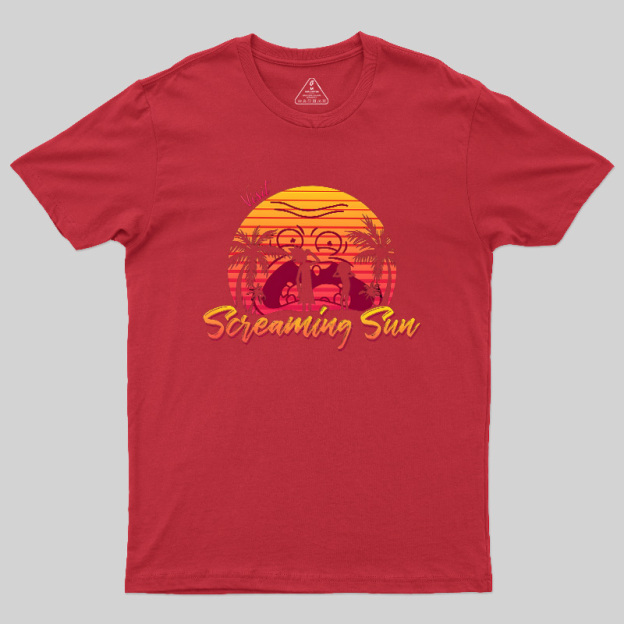 Screaming Sun Geek T-Shirt
