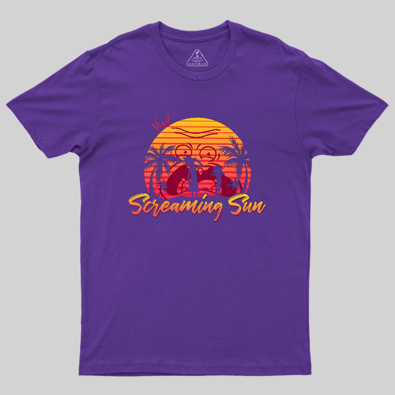 Screaming Sun Geek T-Shirt
