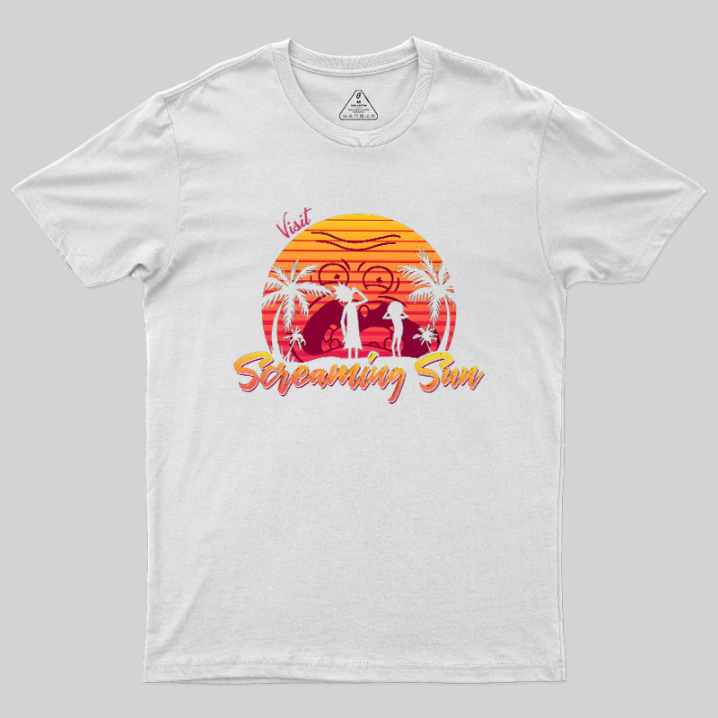 Screaming Sun Geek T-Shirt