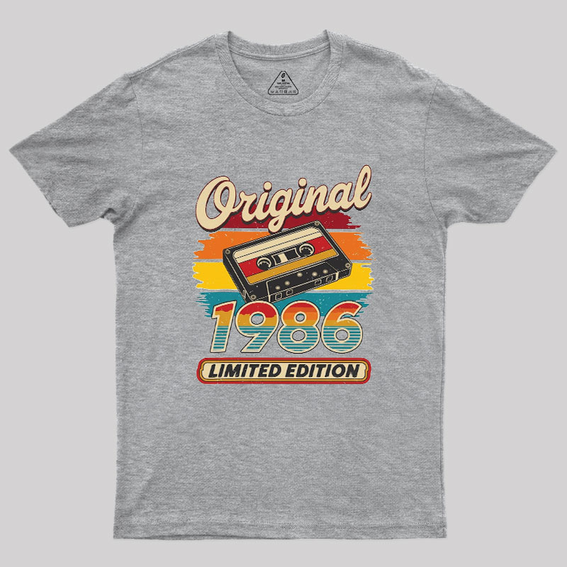 1986 Original Limited Edition Geek T-Shirt