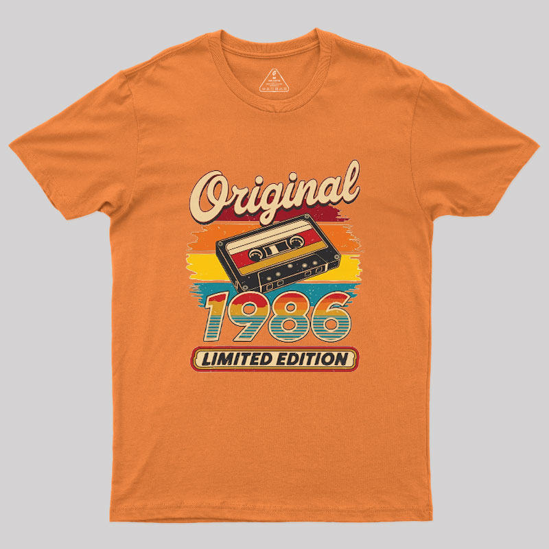 1986 Original Limited Edition Geek T-Shirt