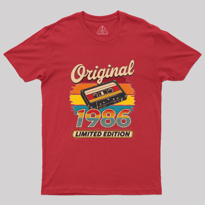 1986 Original Limited Edition Geek T-Shirt