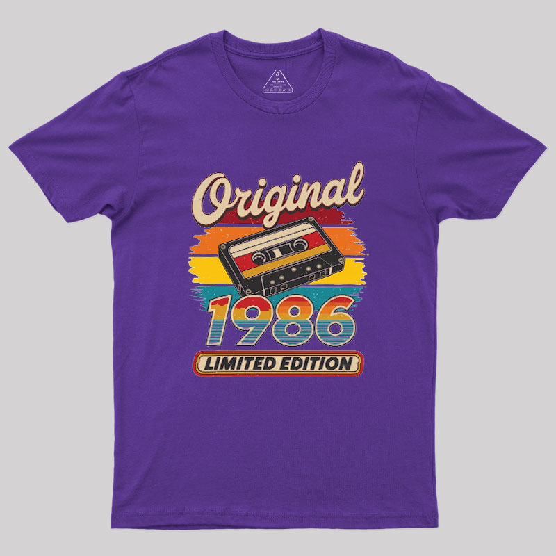 1986 Original Limited Edition Geek T-Shirt