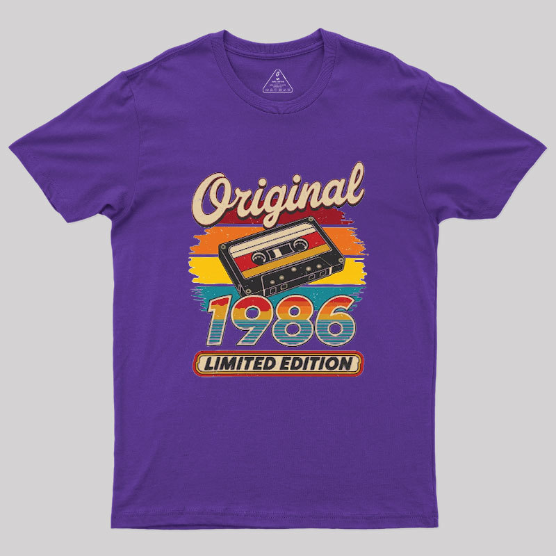 1986 Original Limited Edition Geek T-Shirt
