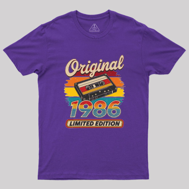 1986 Original Limited Edition Geek T-Shirt