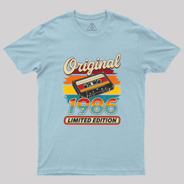 1986 Original Limited Edition Geek T-Shirt
