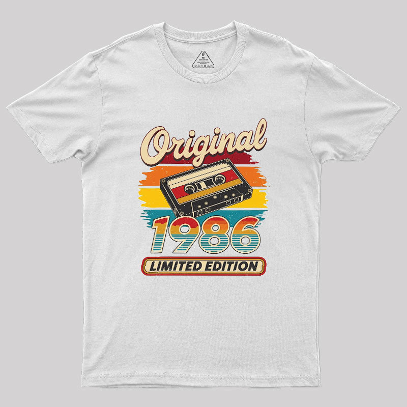 1986 Original Limited Edition Geek T-Shirt