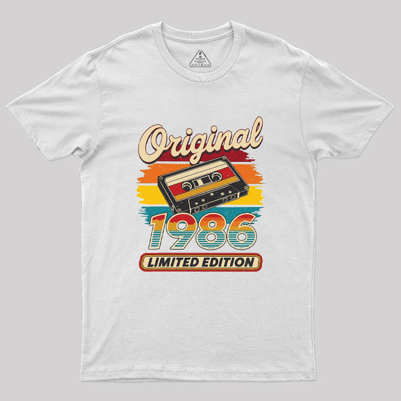 1986 Original Limited Edition Geek T-Shirt