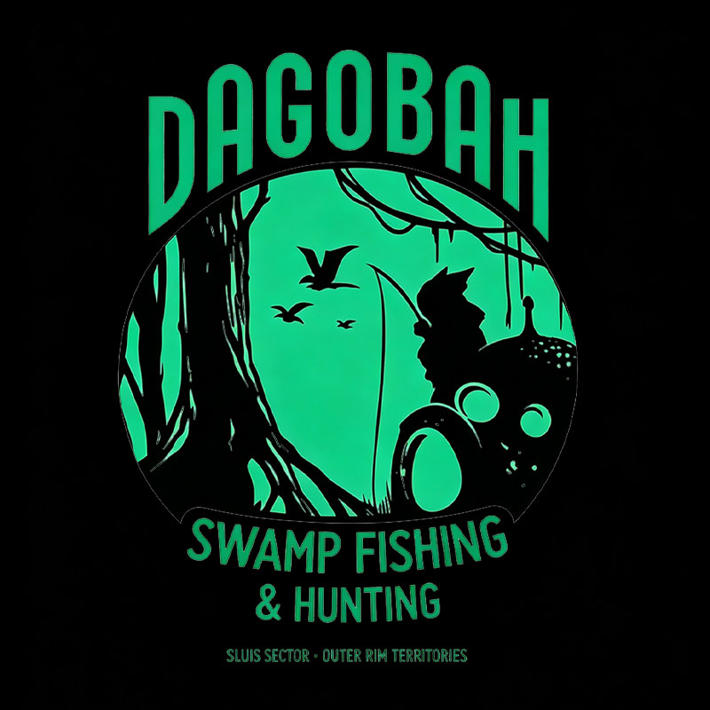 Dagobah Swamp Fishing & Hunting Club Geek T-Shirt