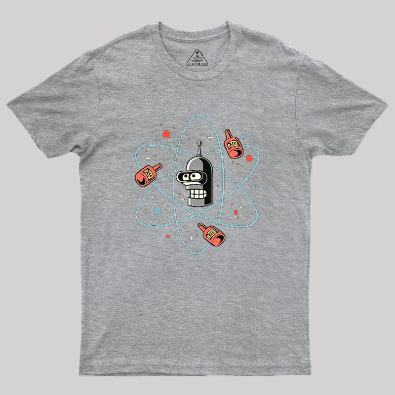 Retro Atomic Bender Beer Geek T-Shirt