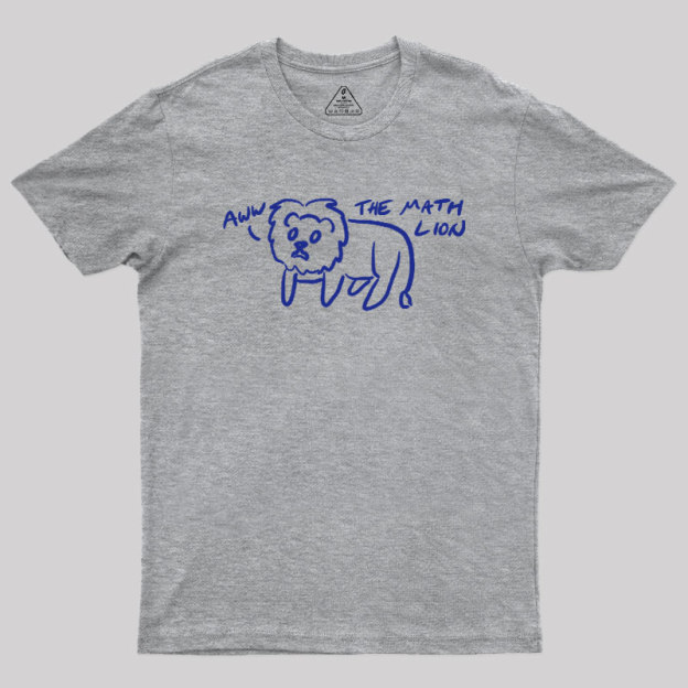 The Math Lion Geek T-Shirt