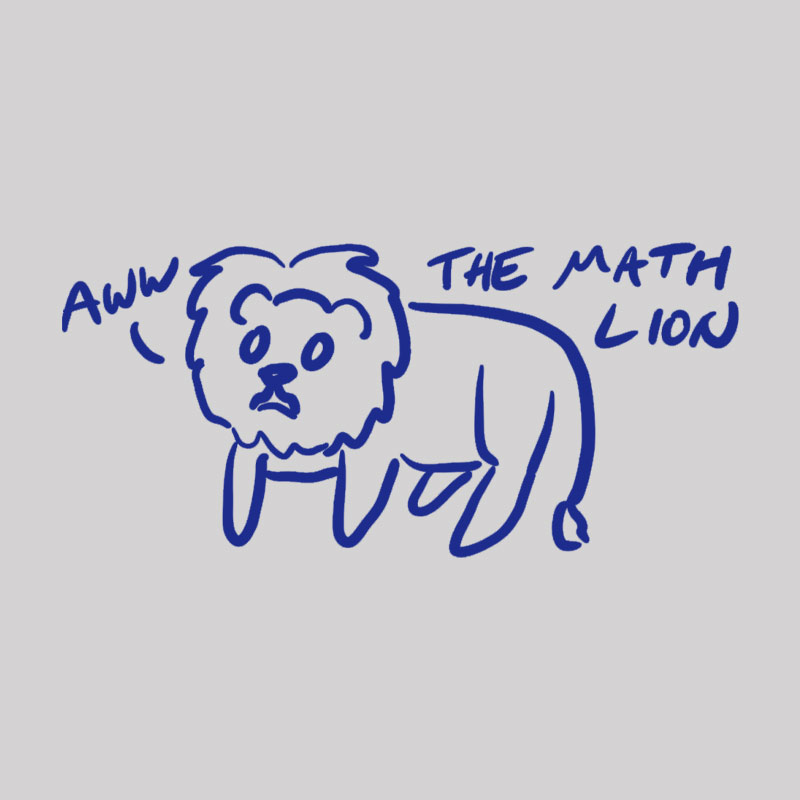 The Math Lion Geek T-Shirt